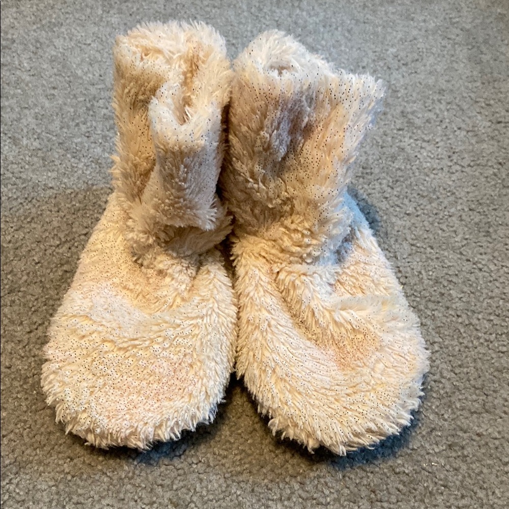 Soft White Slippers